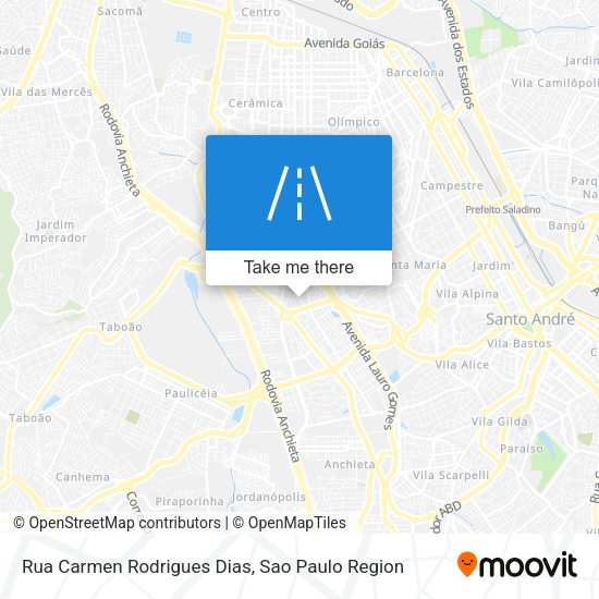 Rua Carmen Rodrigues Dias map