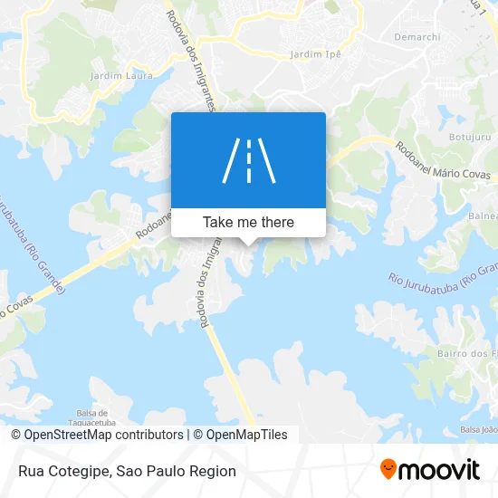 Rua Cotegipe map