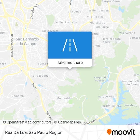 Rua Da Lua map