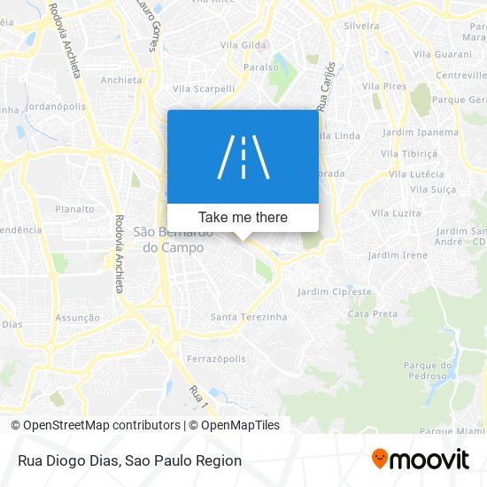 Rua Diogo Dias map