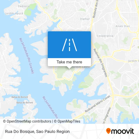 Rua Do Bosque map