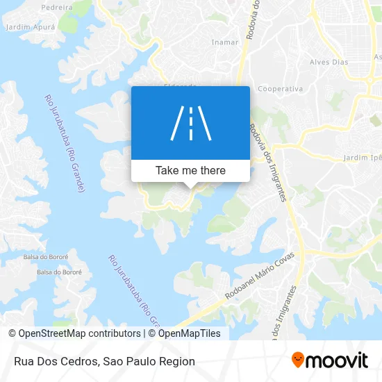 Rua Dos Cedros map