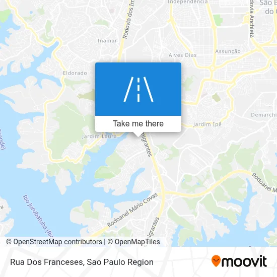 Rua Dos Franceses map