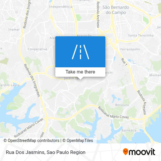 Rua Dos Jasmins map