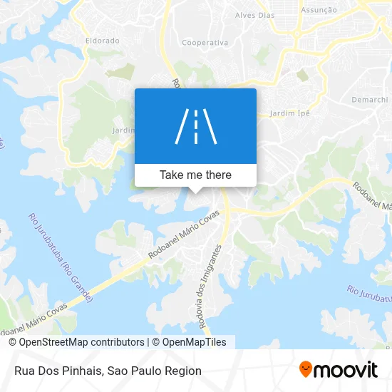 Rua Dos Pinhais map