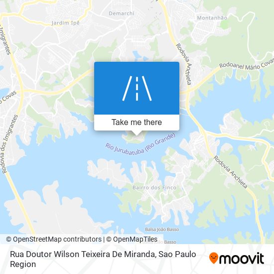 Mapa Rua Doutor Wilson Teixeira De Miranda