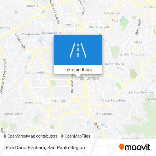 Rua Dário Bechara map