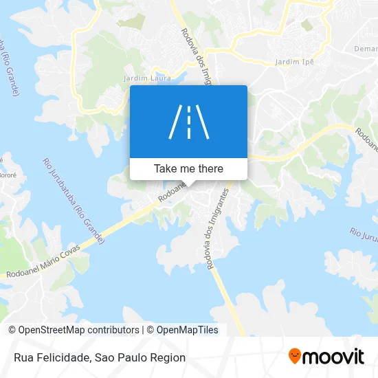 Rua Felicidade map