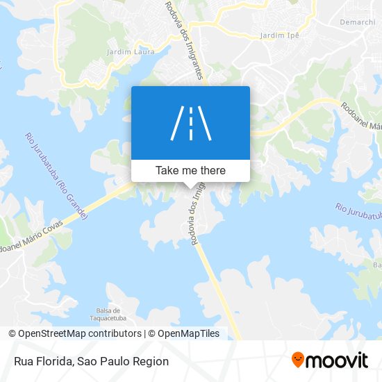 Rua Florida map