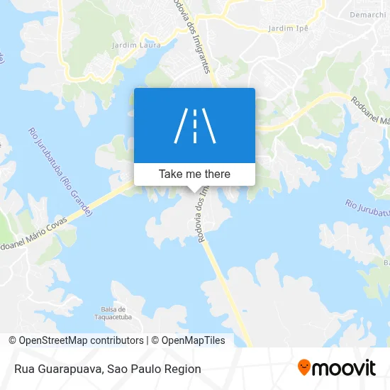 Rua Guarapuava map