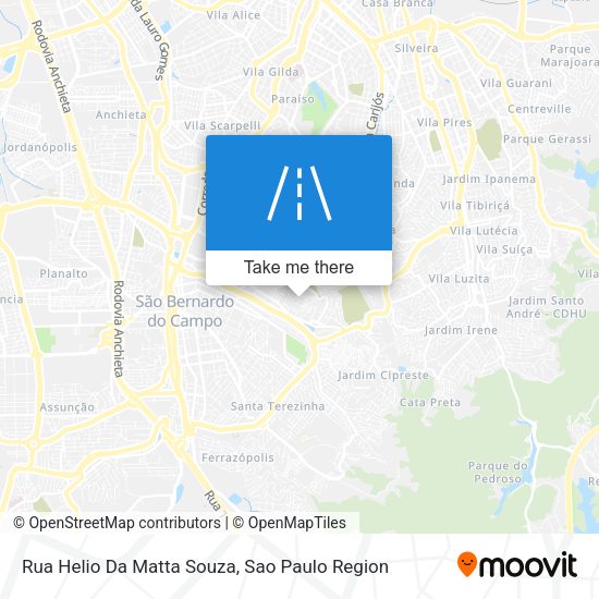 Rua Helio Da Matta Souza map