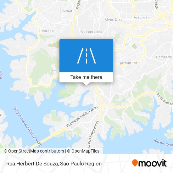 Rua Herbert De Souza map