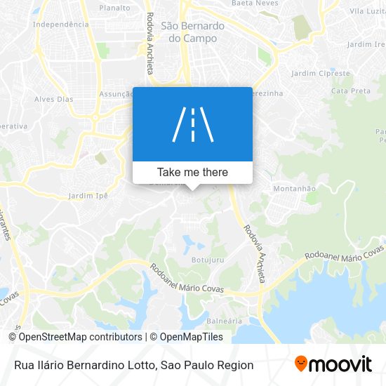 Rua Ilário Bernardino Lotto map