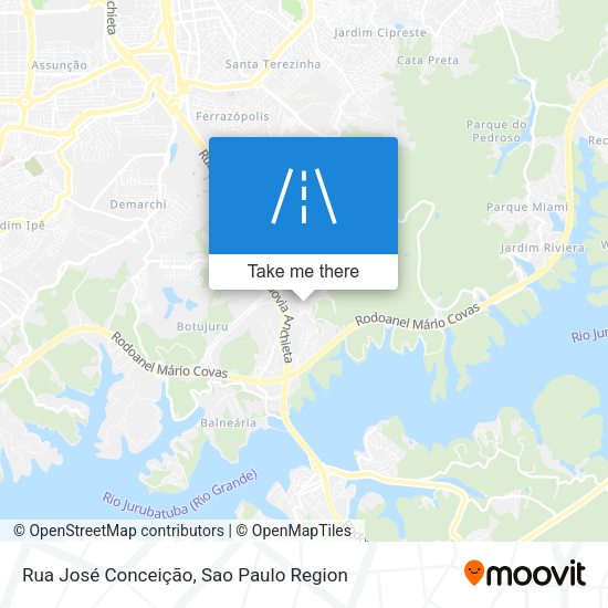 Rua José Conceição map