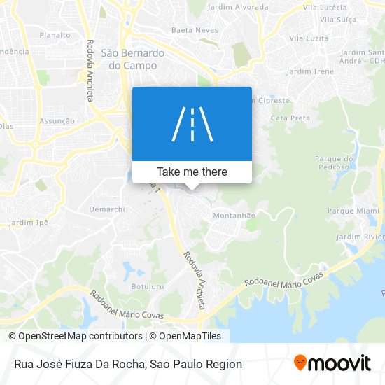 Rua José Fiuza Da Rocha map