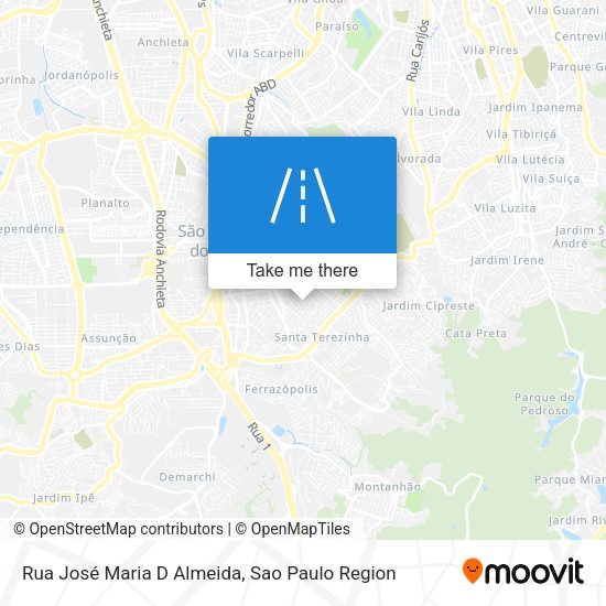 Rua José Maria D Almeida map