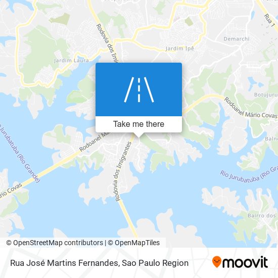 Mapa Rua José Martins Fernandes