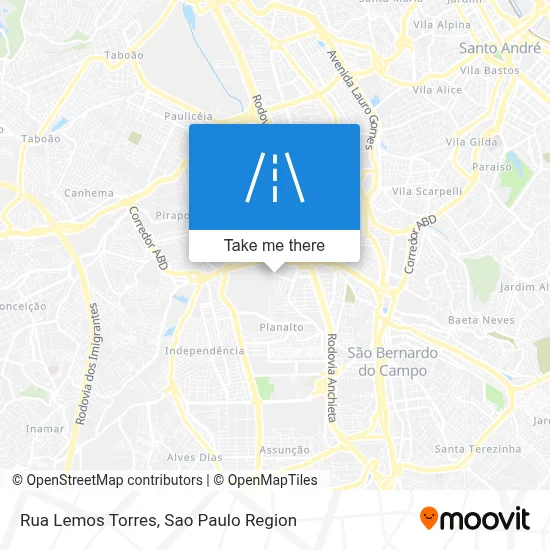 Rua Lemos Torres map