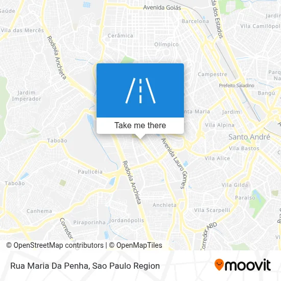 Rua Maria Da Penha map