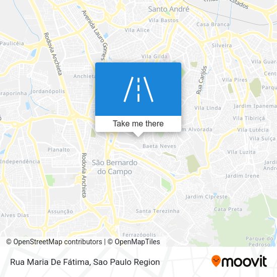 Rua Maria De Fátima map