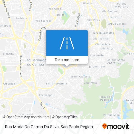 Rua Maria Do Carmo Da Silva map