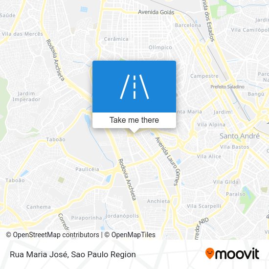 Rua Maria José map