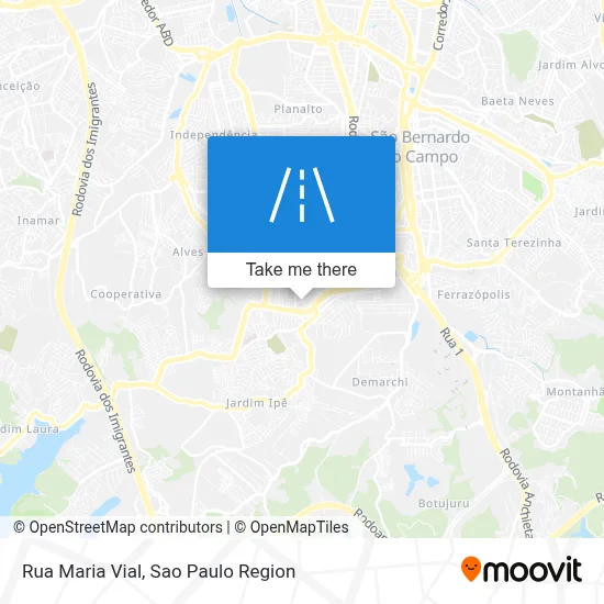 Rua Maria Vial map