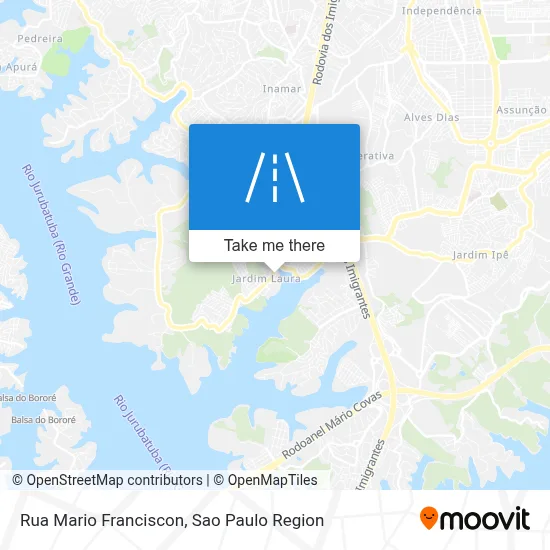 Rua Mario Franciscon map
