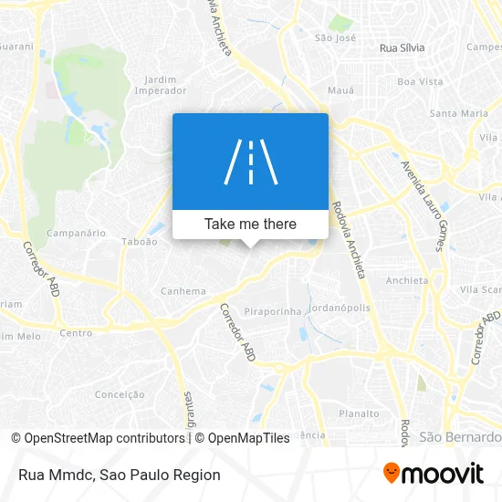 Rua Mmdc map