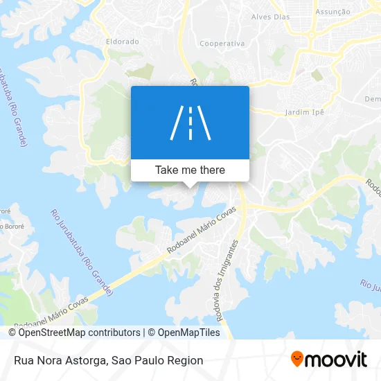 Rua Nora Astorga map