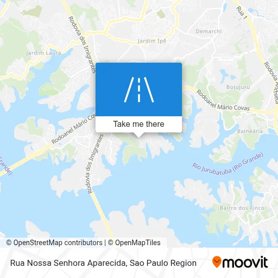 Rua Nossa Senhora Aparecida map