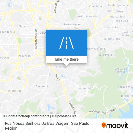 Mapa Rua Nossa Senhora Da Boa Viagem