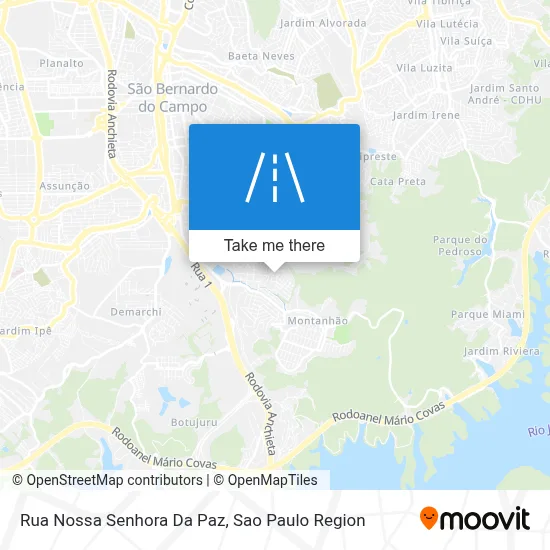 Rua Nossa Senhora Da Paz map