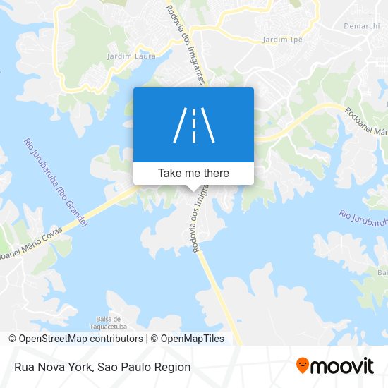 Rua Nova York map