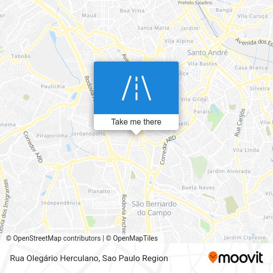 Rua Olegário Herculano map