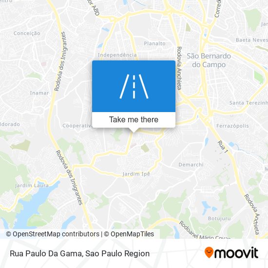 Rua Paulo Da Gama map