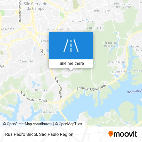 Rua Pedro Secol map