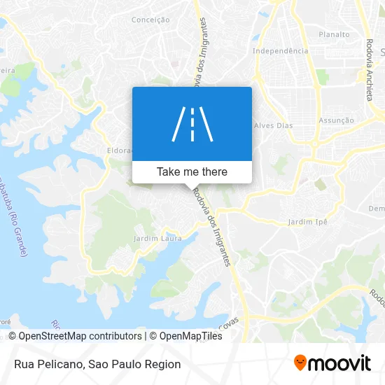 Rua Pelicano map
