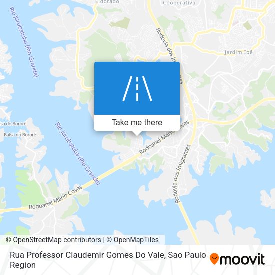 Rua Professor Claudemir Gomes Do Vale map