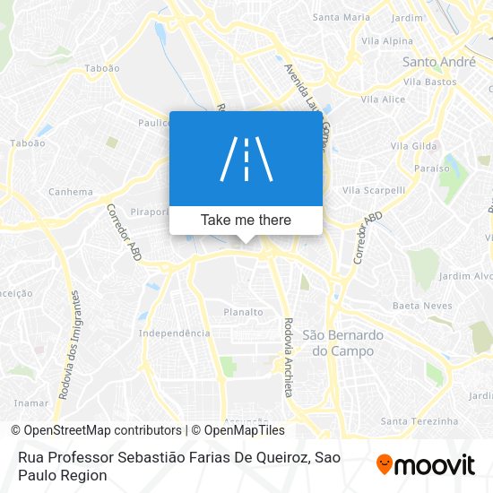 Rua Professor Sebastião Farias De Queiroz map