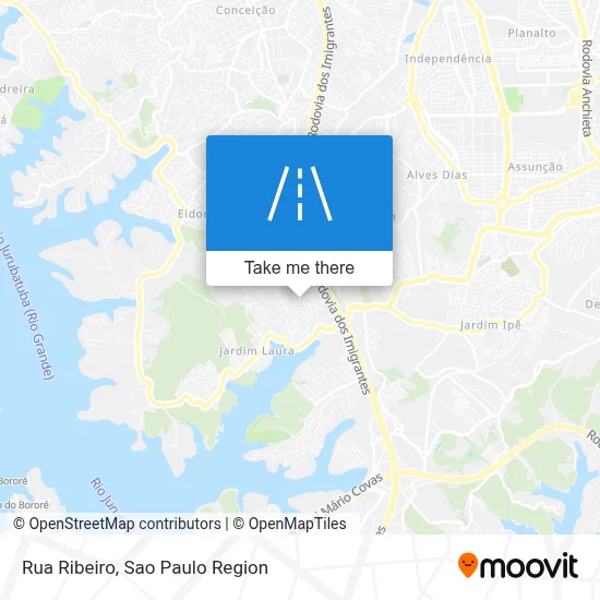 Rua Ribeiro map
