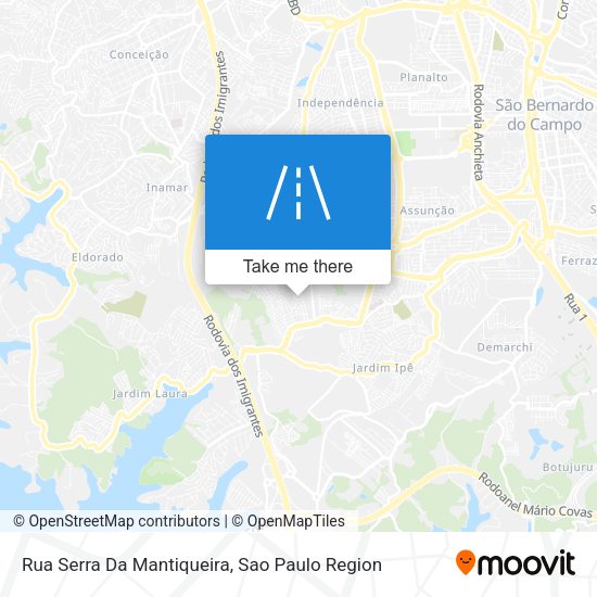 Rua Serra Da Mantiqueira map