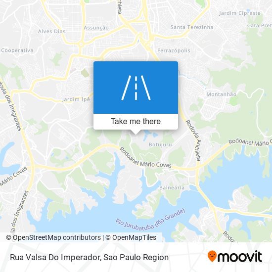 Rua Valsa Do Imperador map