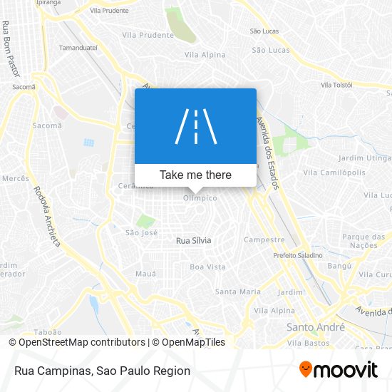 Rua Campinas map