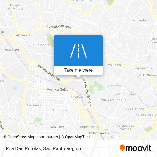 Rua Das Pérolas map