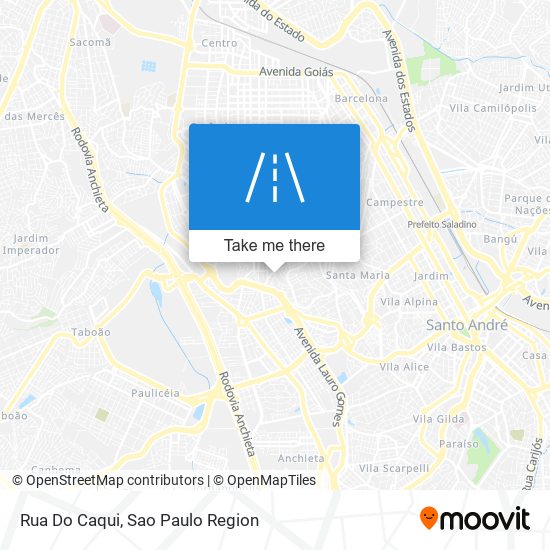 Rua Do Caqui map