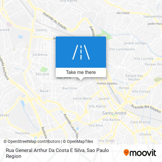 Rua General Arthur Da Costa E Silva map