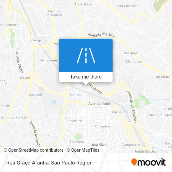 Rua Graça Aranha map