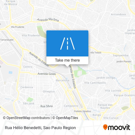 Rua Hélio Benedetti map
