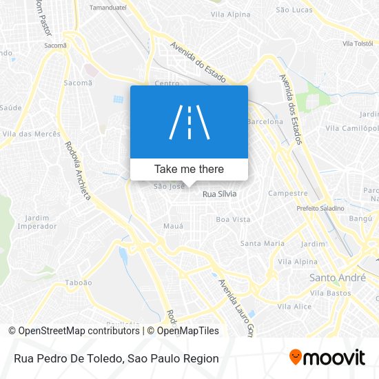 Rua Pedro De Toledo map